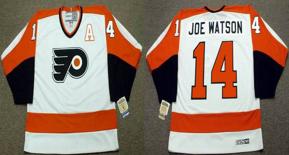 2019 Men Philadelphia Flyers 14 Joe watson White CCM NHL jerseys